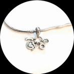 Pandora hanger I Love You 796596FPC, Gebruikt, Pandora, Ophalen of Verzenden, 1 bedel