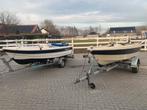 Topcraft 430 9,9 pk en Tehri 420 15 pk, Watersport en Boten, Vis- en Consoleboten, Ophalen, 10 tot 30 pk, Zo goed als nieuw, 3 tot 6 meter