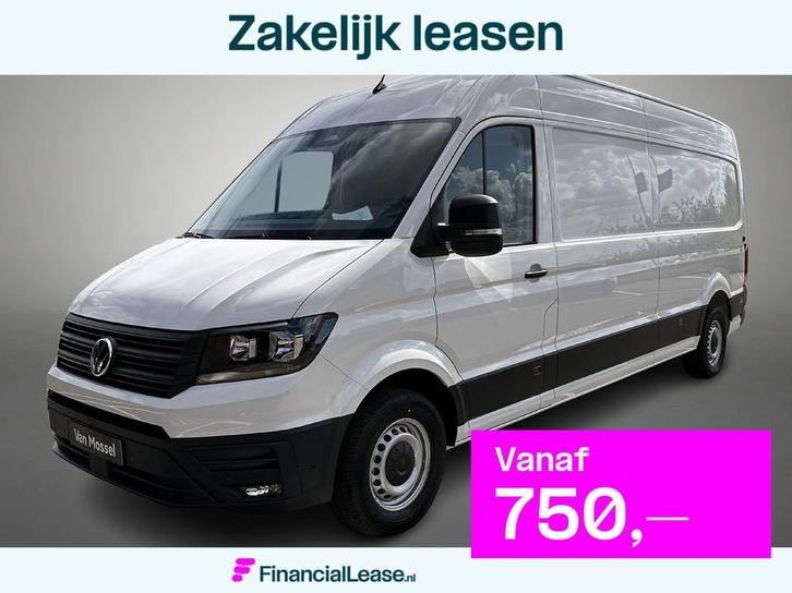 Volkswagen Crafter 35 2.0 TDI L4H3 Highline 140 pk EURO VI B, Auto's, Bestelauto's, Bedrijf, Lease, Financial lease, ABS, Achteruitrijcamera