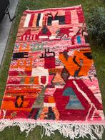 Groot Berber Boucherouite Kleed uit Marokko 150x250, Huis en Inrichting, Stoffering | Tapijten en Kleden, Gebruikt, Boho, 150 tot 200 cm