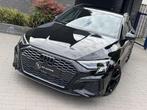 Audi A3 Sportback 35 TFSI S-Line Black Edition Led Carplay V, Auto's, 4 cilinders, 150 pk, Leder en Stof, Zwart