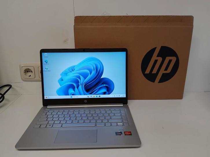 HP 14s Ryzen 5 5500U 6-Core 8GB 256GB 14' FHD Nieuwstaat W11, Computers en Software, Windows Laptops, Zo goed als nieuw, 14 inch