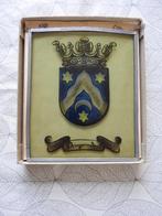 Wapen van Dongeradeel - Glas in lood hanger, Antiek en Kunst, Antiek | Glas en Kristal, Ophalen