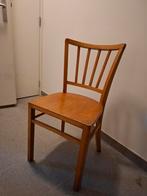 Houten eetkamerstoel, Ophalen, Gebruikt, Bruin, Eén