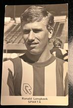 Zeldzaam Sparta Spelerskaart 82/83.Ronald Lengkeek, Verzenden, Zo goed als nieuw, Sparta, Spelerskaart