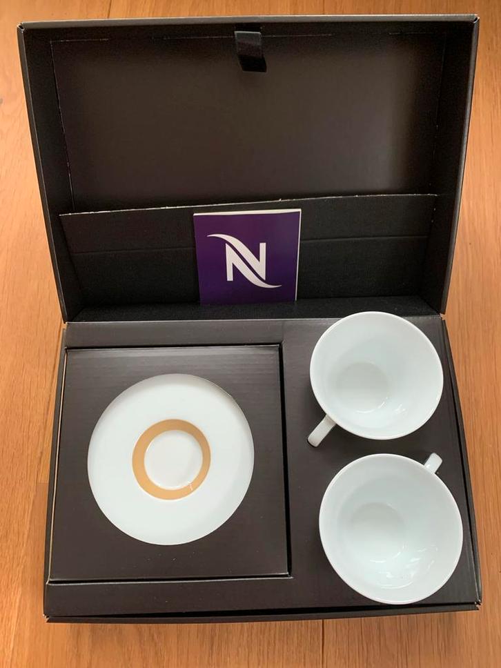 Nespresso Ritual Cappuccino Kopjes  Andree Putman, Huis en Inrichting, Keuken | Servies, Nieuw, Kop(pen) en/of Schotel(s), Effen