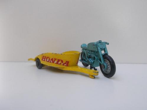 4970 Honda Motorcycle Trailer Lesney Matchbox No 38, Hobby en Vrije tijd, Modelauto's | Overige schalen, Gebruikt, Motor, Ophalen of Verzenden