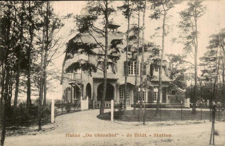 De Bildt - Staiton - Huize De Oldenhof, Verzamelen, Ansichtkaarten | Nederland, Ongelopen, Utrecht, Voor 1920, Ophalen of Verzenden