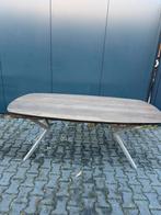 200 x 100 cm deens ovale eiken eettafel, Huis en Inrichting, Tafels | Eettafels, Ophalen, 100 tot 150 cm, 200 cm of meer, Zo goed als nieuw