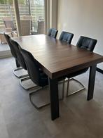Te koop complete eethoek, Ophalen, Gebruikt, 4 tot 6 stoelen