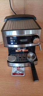Nieuwstaat Cecotec Power Espresso, gewone koffie en padjes!!, Ophalen of Verzenden, Espresso apparaat, Koffiebonen, Stoompijpje