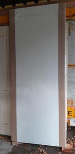 opdekdeur, massief, wit, nieuw, overgebleven, Doe-het-zelf en Verbouw, Deuren en Horren, Ophalen, 80 tot 100 cm, Binnendeur, Nieuw