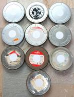 10 stuks gebruikte filmblikken voor 2x120 meter 16mm film, Ophalen, 16mm film
