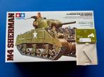 TAMIYA	35190	U.S. Medium Tank M4 Sherman 1/35 incl alu gun, Hobby en Vrije tijd, Modelbouw | Auto's en Voertuigen, 1:32 tot 1:50