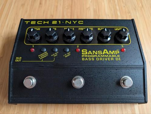 Tech21 SansAmp programmable bass driver DI (BDDI), Muziek en Instrumenten, Effecten, Zo goed als nieuw, Ophalen of Verzenden