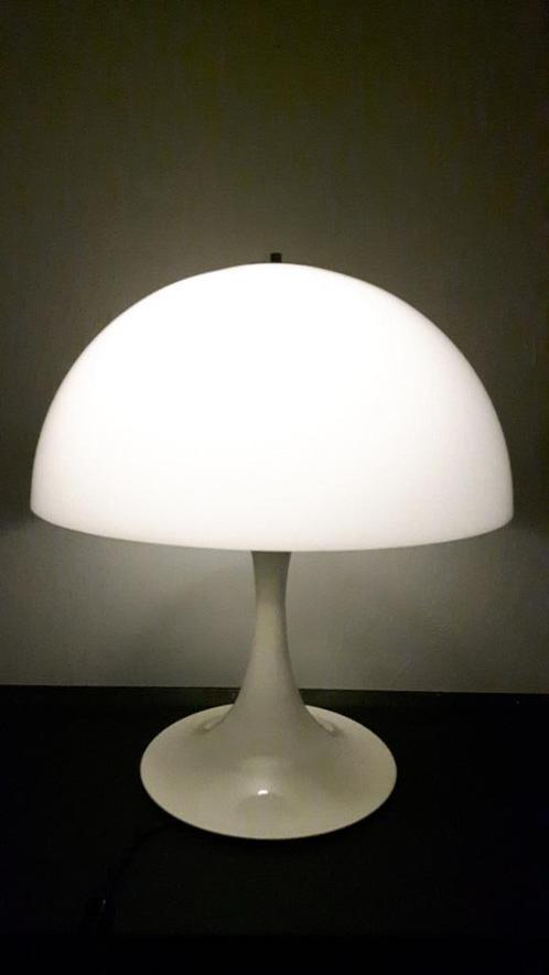 jaren '70 Mushroom Raak / vloerlamp / tafellamp, Huis en Inrichting, Lampen | Tafellampen, Gebruikt, 50 tot 75 cm, Kunststof, Metaal