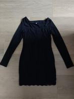 Zwarte mini jurk, Verzenden, Zwart, Nieuw, Maat 36 (S)