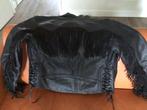 Zwart leren motorjack en broek, MQP, Jas | leer, Ophalen of Verzenden, Dames