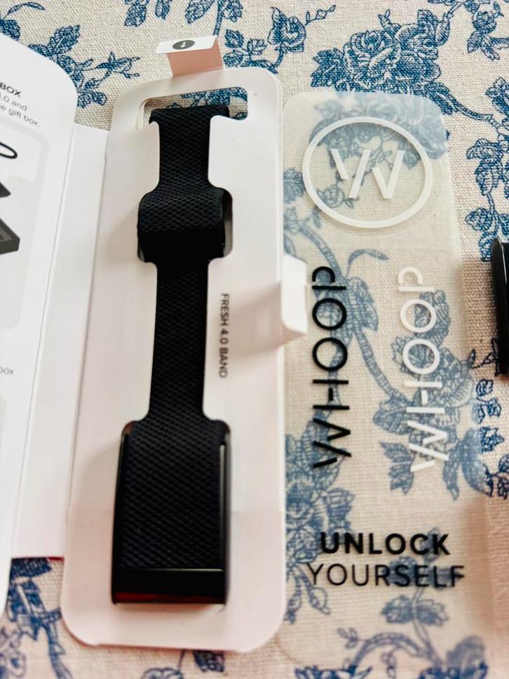 WHOOP 4.0 gift pack, Sieraden, Tassen en Uiterlijk, Activity trackers, Zo goed als nieuw, Zwart, Waterdicht, Ophalen of Verzenden