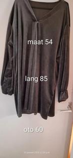 Tuniek  velours donkergroen, Maat 46/48 (XL) of groter, Ophalen of Verzenden, Zo goed als nieuw, Geen merk