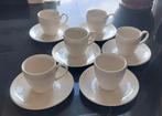 Wedgewood 6 kopjes met schotel, Antiek en Kunst, Antiek | Servies compleet, Ophalen of Verzenden