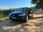 Renault Mégane 2.0 16V Cabrio Euro4 2004 Zwart, Auto's, Renault, Voorwielaandrijving, 1998 cc, 74 €/maand, 4 cilinders