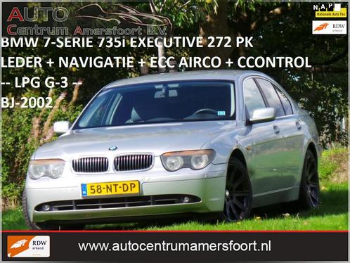 BMW 7-serie 735i Executive ( LPG G-3 + INRUIL MOGELIJK ), Auto's, BMW, Bedrijf, Te koop, 7-Serie, ABS, Airbags, Airconditioning