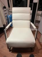 Fauteuil xooon, Gebruikt, Wit, Ophalen of Verzenden, Leer