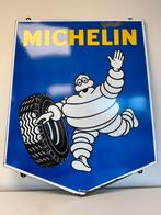 MICHELIN emaille reclamebord XL 1962, Verzamelen, Ophalen of Verzenden, Gebruikt, Reclamebord