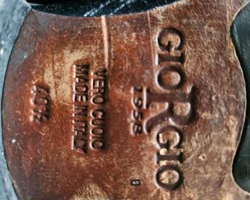 Giorgio heren schoenen maat 40.5 zwart beschikbaar voor biedingen