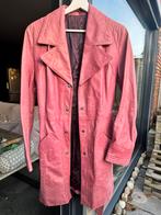 Leren jas - Maat M, Ophalen of Verzenden, Gedragen, Maat 38/40 (M), Roze