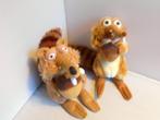Ice-Age # 2 eekhoorns met noot., Verzamelen, Ophalen of Verzenden, Overige figuren, Zo goed als nieuw, Knuffel