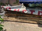 Inlands- of zomereiken balken en planken, Doe-het-zelf en Verbouw, Hout en Planken, Ophalen, Eiken, Nieuw, Balk