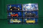 Kuifje auto's ( 6 x ), Verzamelen, Ophalen of Verzenden, Kuifje, Zo goed als nieuw, Beeldje of Figuurtje