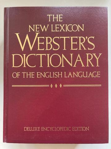Webster's Dictionary, Engels woordenboek beschikbaar voor biedingen