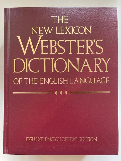 Webster's Dictionary, Engels woordenboek, Boeken, Encyclopedieën, Zo goed als nieuw, Los deel, Algemeen, Ophalen