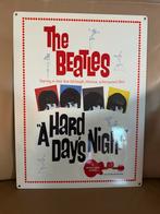 Blikken bord van The Beatles, Verzamelen, Ophalen of Verzenden, Zo goed als nieuw