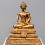 Brons boeddha antiek 18e 19e eeuws, Ophalen of Verzenden, Zo goed als nieuw