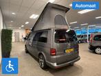 Volkswagen Transporter L2H1 Automaat Rolstoelbus / Camperdak, Auto's, Bestelauto's, Automaat, Stof, Gebruikt, Zwart