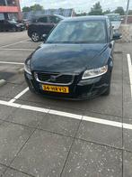 Volvo V50 1.6 D 2009 Zwart, Auto's, Voorwielaandrijving, Stof, 4 cilinders, 700 kg