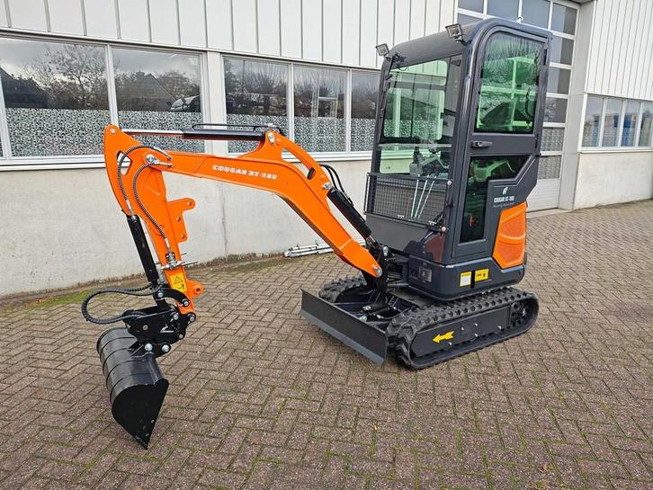 Cougar - 2025 - XT-18U - Minigraafmachine met Kubota motor D, Zakelijke goederen, Machines en Bouw | Kranen en Graafmachines, Graafmachine