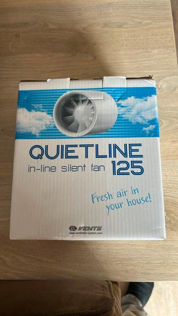 Quietline in-line silent fan 125 beschikbaar voor biedingen