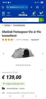 Obelink tent - 2x gebruikt, Ophalen of Verzenden, Zo goed als nieuw