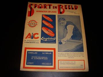 Sport in Beeld maart 1930 Voetbal Wedstrijden  beschikbaar voor biedingen