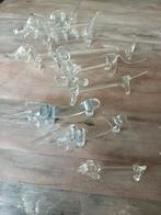 Glazen honden - tekels beeldjes messenleggers, Ophalen of Verzenden