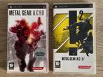 Metal Gear Acid1 en 2, Spelcomputers en Games, Avontuur en Actie, Vanaf 18 jaar, 1 speler, Ophalen of Verzenden