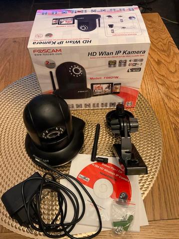 Foscam FI9821W HD IP Camera - Gebruikt beschikbaar voor biedingen