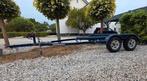 Boot trailer stallingstrailer tot 7m, Watersport en Boten, Boottrailers, Minder dan 1500 kg, Gebruikt, Sloepentrailer, 6 tot 9 meter