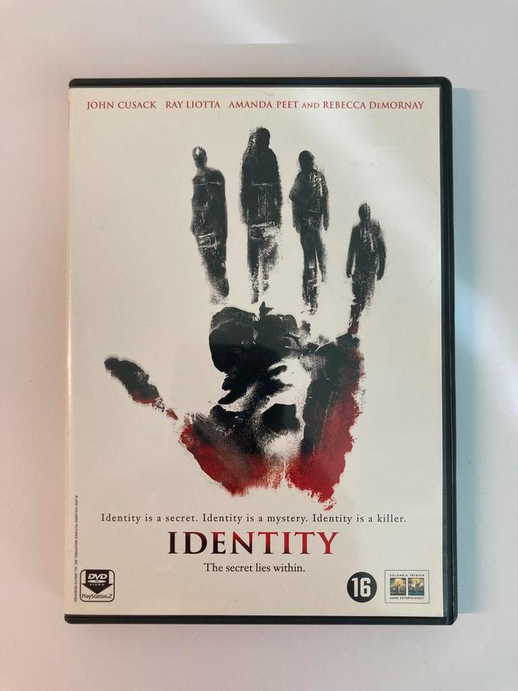 Identity, 2003 / DVD, Cd's en Dvd's, Dvd's | Horror, Zo goed als nieuw, Slasher, Vanaf 16 jaar, Ophalen of Verzenden