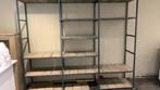 Kast met hout en ijzeren frame, Ophalen, Gebruikt